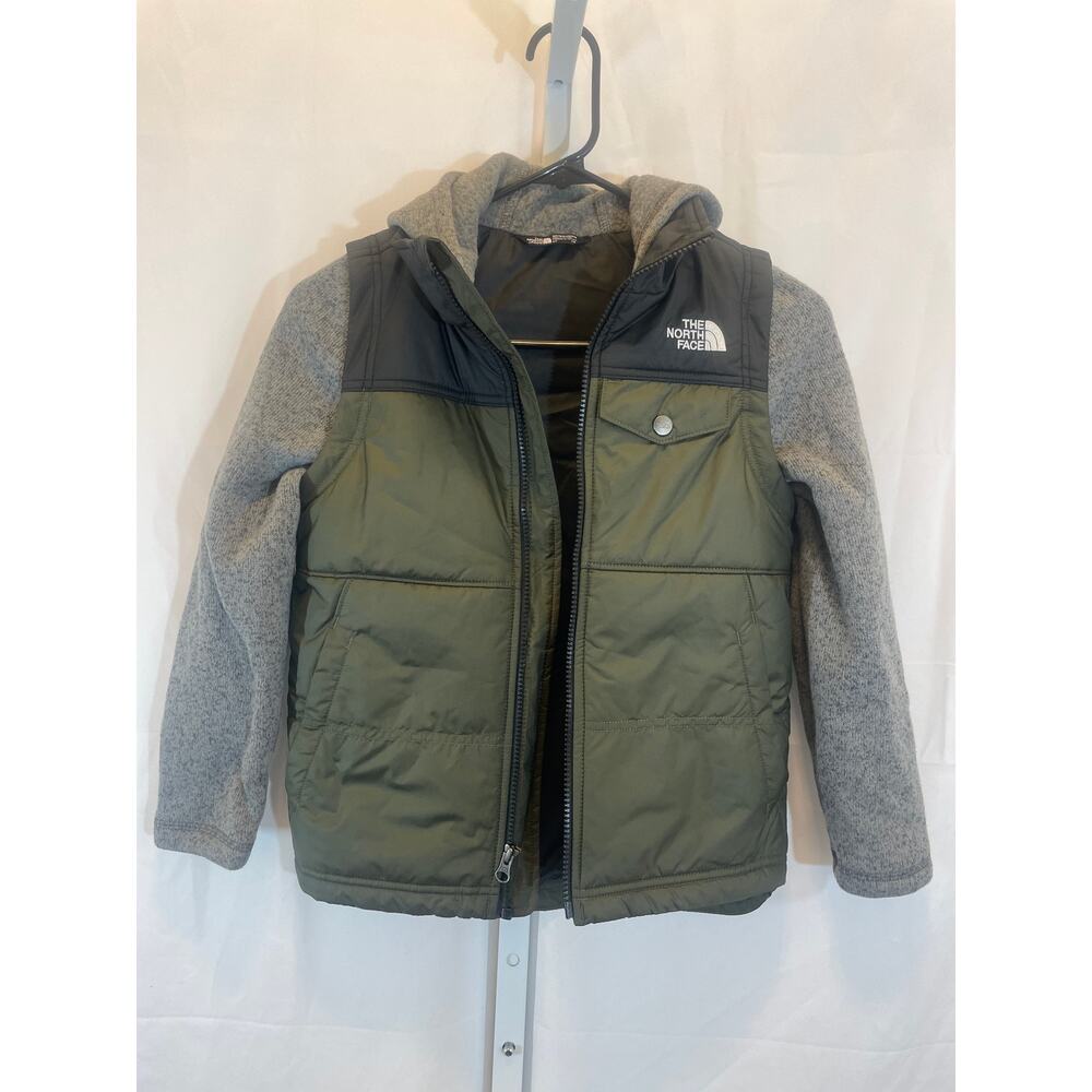 The North Face Youth Gordon Lyons Varsity Vest Jacket - Boys 7-8 - Green